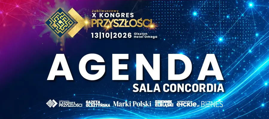 Agenda — Sala Concordia. Kliknij, aby pobrać PDF