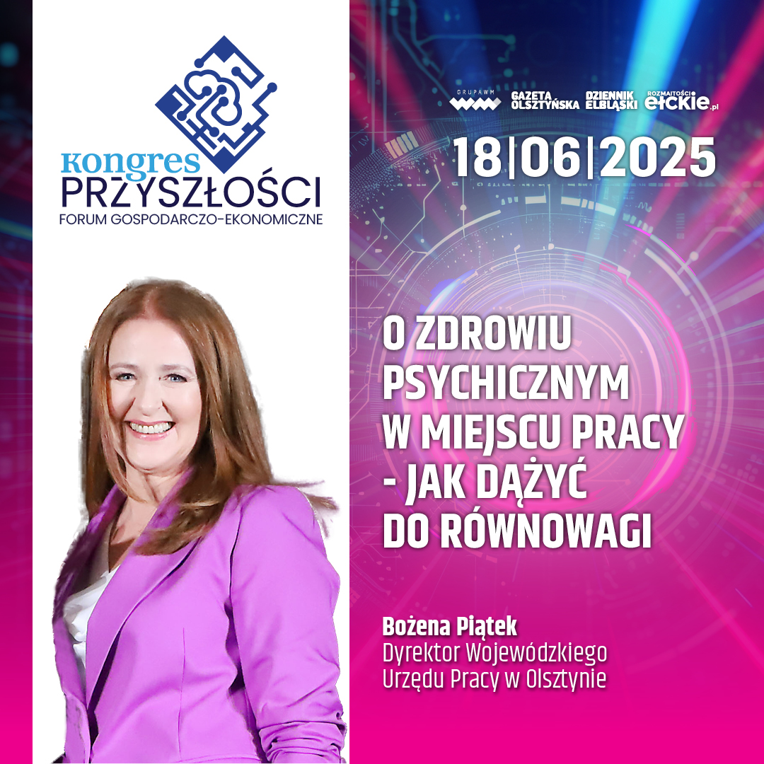 O zdrowiu psychicznym w miejscu pracy – jak dążyć do równowagi – Bożena Piątek