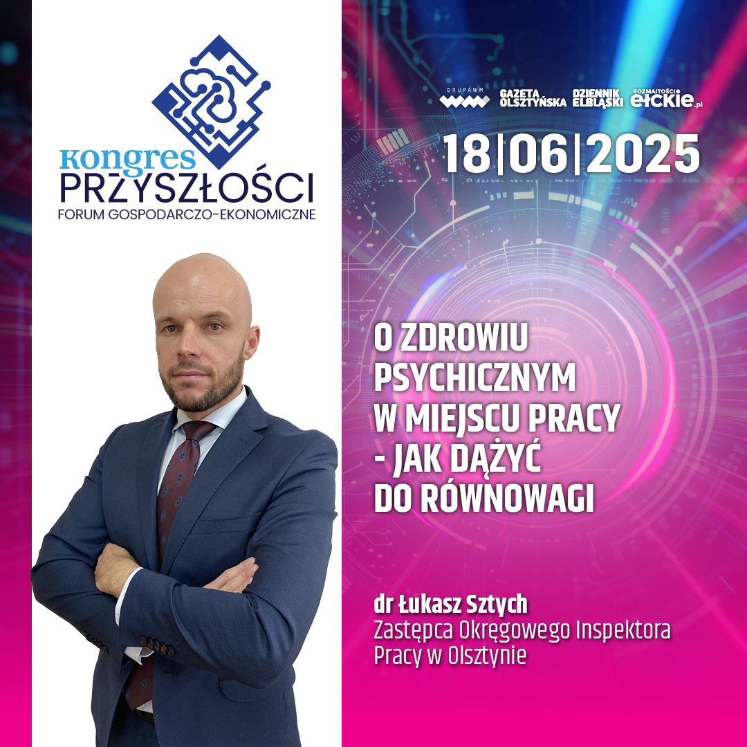 O zdrowiu psychicznym w miejscu pracy – jak dążyć do równowagi – dr Łukasz Sztych